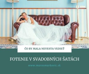svadobne saty fotenie